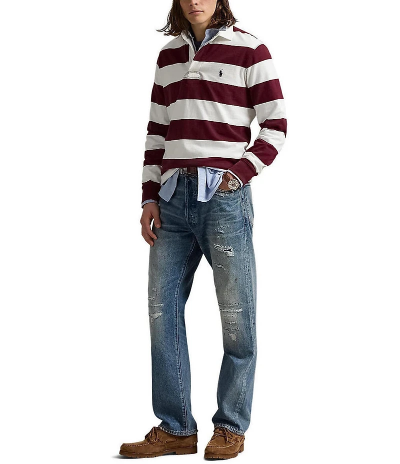 Polo Ralph Lauren Iconic Long Sleeve Rugby Polo Shirt