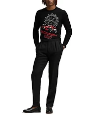 Polo Ralph Lauren RL Racing Intarsia-Knit Race Car Cotton Sweater