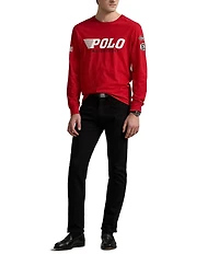 Polo Ralph Lauren Jersey Motorsport Graphic Long Sleeve T-Shirt