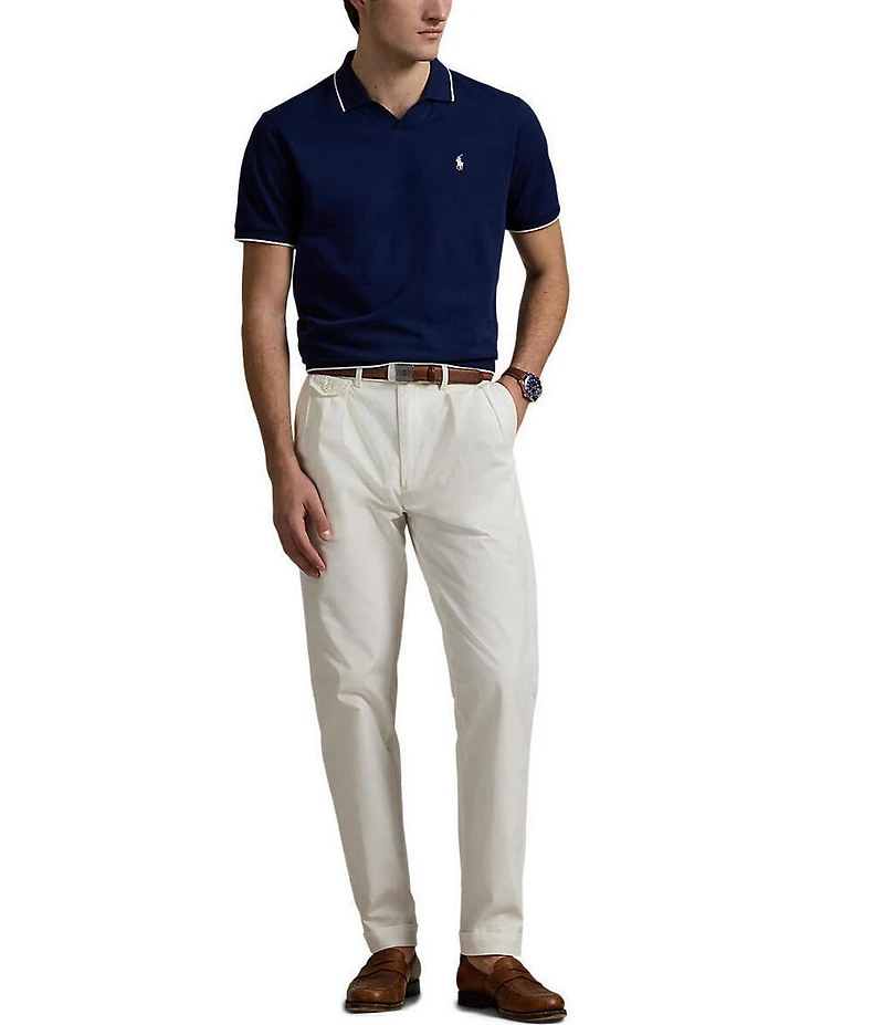 Polo Ralph Lauren Johnny Collar Pique Short Sleeve Polo Shirt