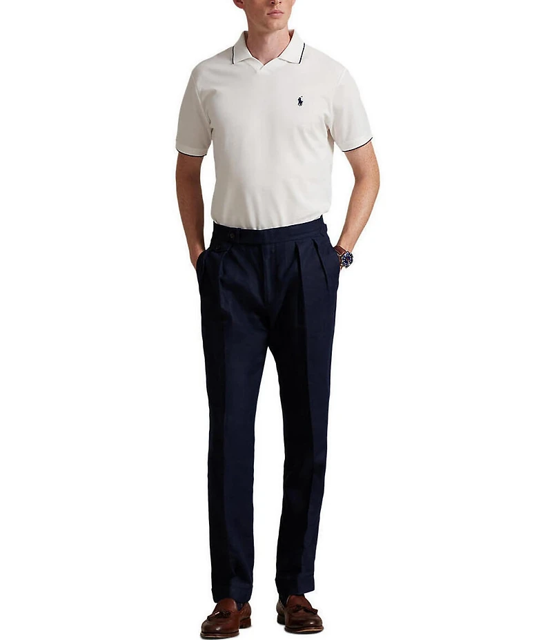 Polo Ralph Lauren Johnny Collar Pique Short Sleeve Polo Shirt