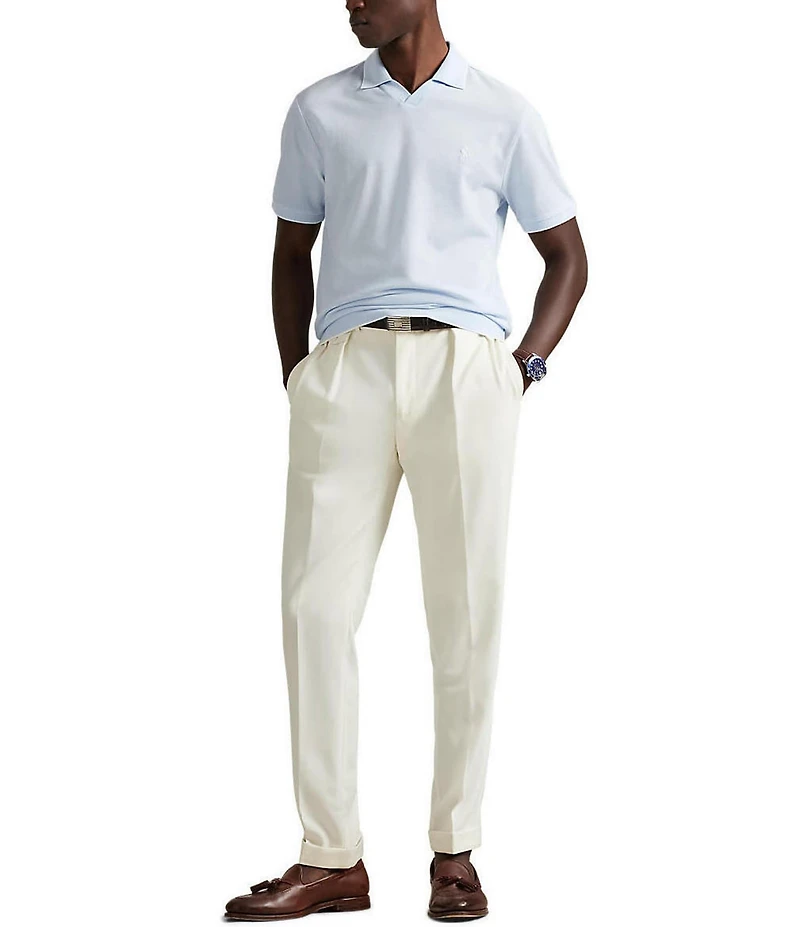 Polo Ralph Lauren Johnny Collar Pique Short Sleeve Polo Shirt