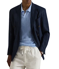 Polo Ralph Lauren Johnny Collar Short Sleeve Linen Sweater
