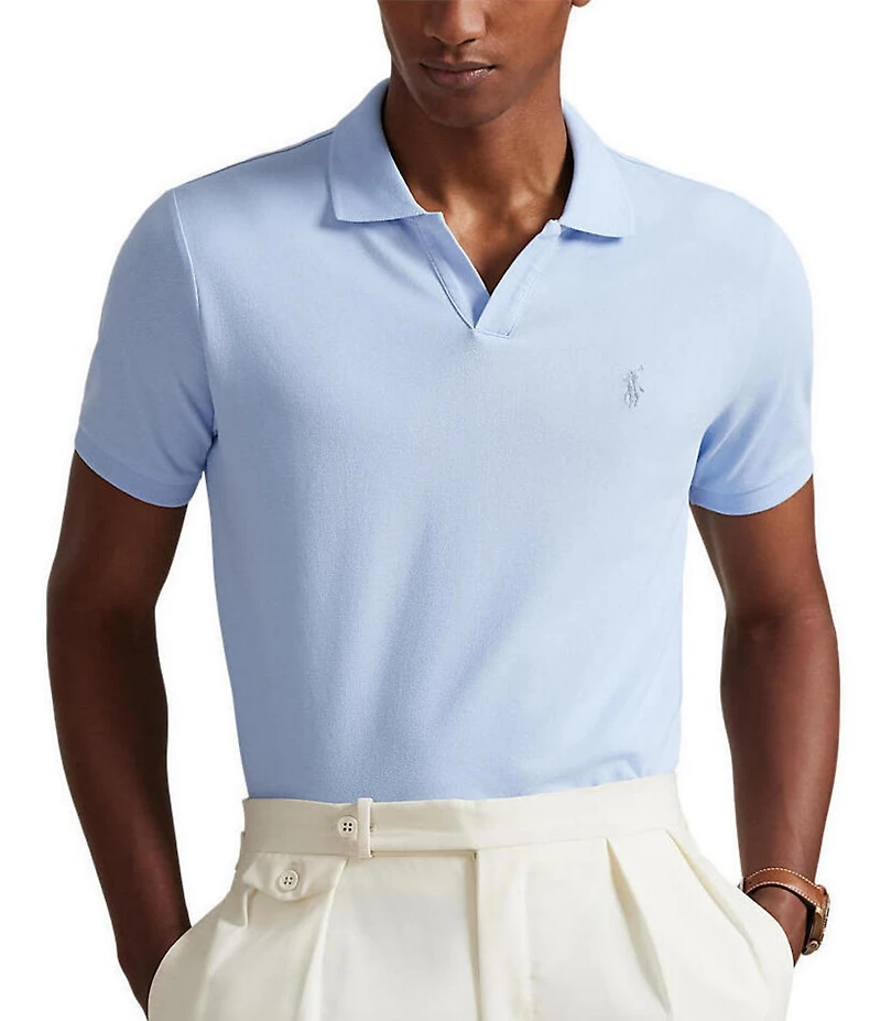 Polo Ralph Lauren Johnny Collar Stretch Mesh Short Sleeve Polo Shirt