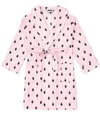 Polo Ralph Lauren Kids 2T-6X Allover Polo Bear Terry Robe