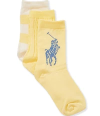 Polo Ralph Lauren Kids Candy Shop Multi 3-Pack Socks