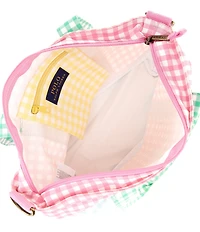 Polo Ralph Lauren Kids Gingham Printed Canvas Tote Bag