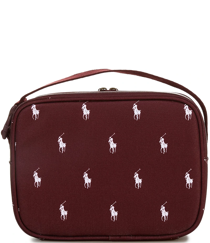 Polo Ralph Lauren Kids Signature Pony Logo Molded Lunch Tote