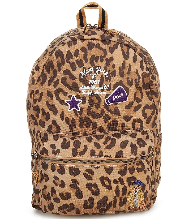 Polo Ralph Lauren Kids Rylan Varsity Animal Print Backpack