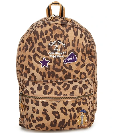 Polo Ralph Lauren Kids Rylan Varsity Animal Print Backpack