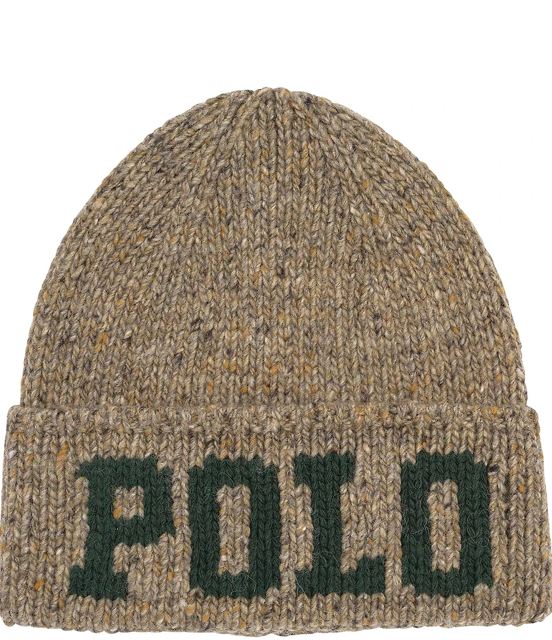 Polo Ralph Lauren Knit Tweed Polo Beanie