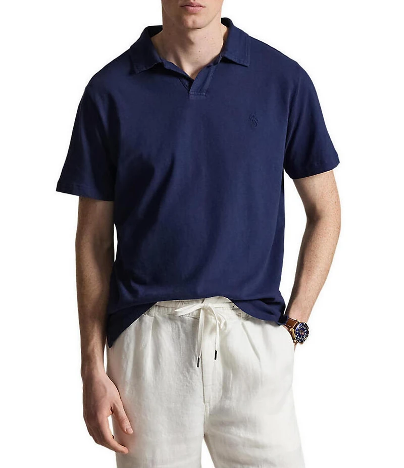 Polo Ralph Lauren Linen-Blend Short Sleeve Polo Shirt