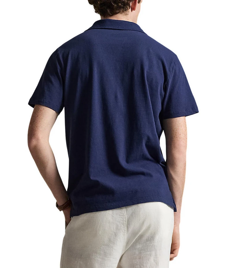 Polo Ralph Lauren Linen-Blend Short Sleeve Polo Shirt