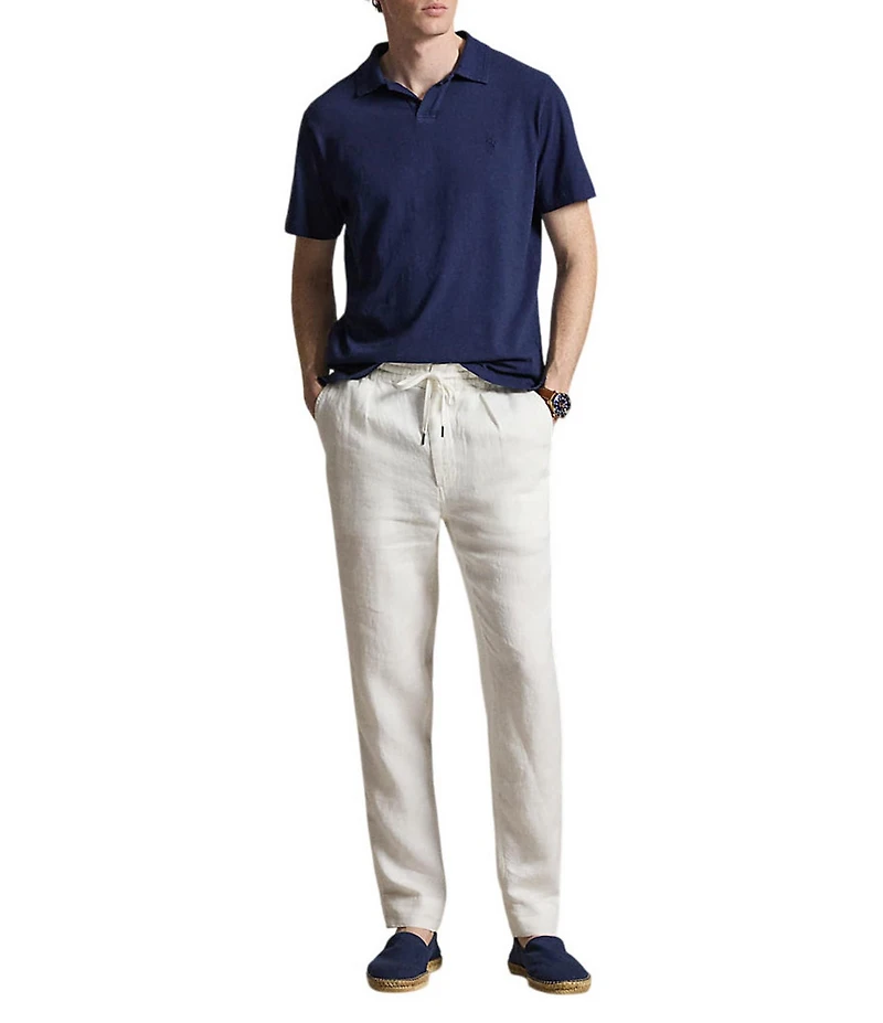 Polo Ralph Lauren Linen-Blend Short Sleeve Polo Shirt