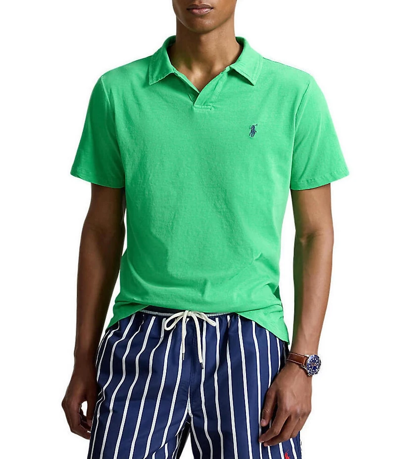 Polo Ralph Lauren Linen-Blend Short Sleeve Polo Shirt