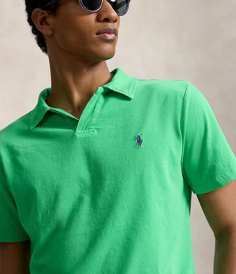 Polo Ralph Lauren Linen-Blend Short Sleeve Polo Shirt
