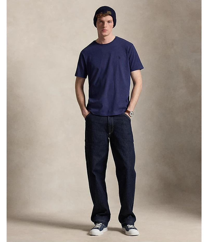 Polo Ralph Lauren Linen-Blend Short Sleeve T-Shirt