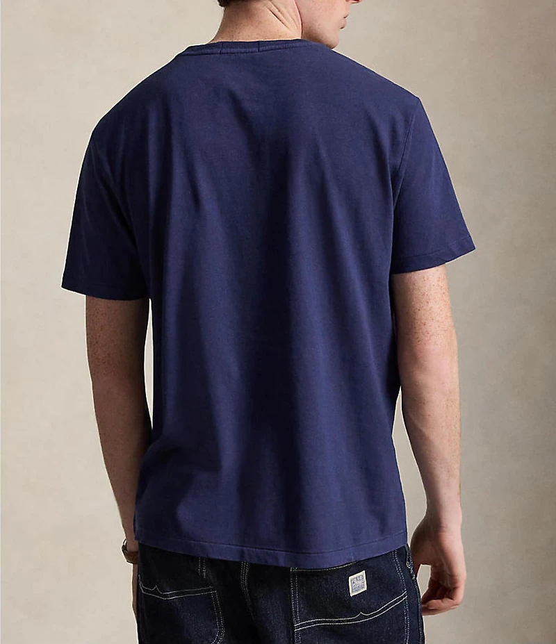 Polo Ralph Lauren Linen-Blend Short Sleeve T-Shirt