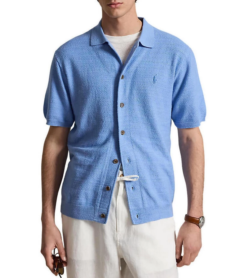 Polo Ralph Lauren Linen-Blend Woven Shirt