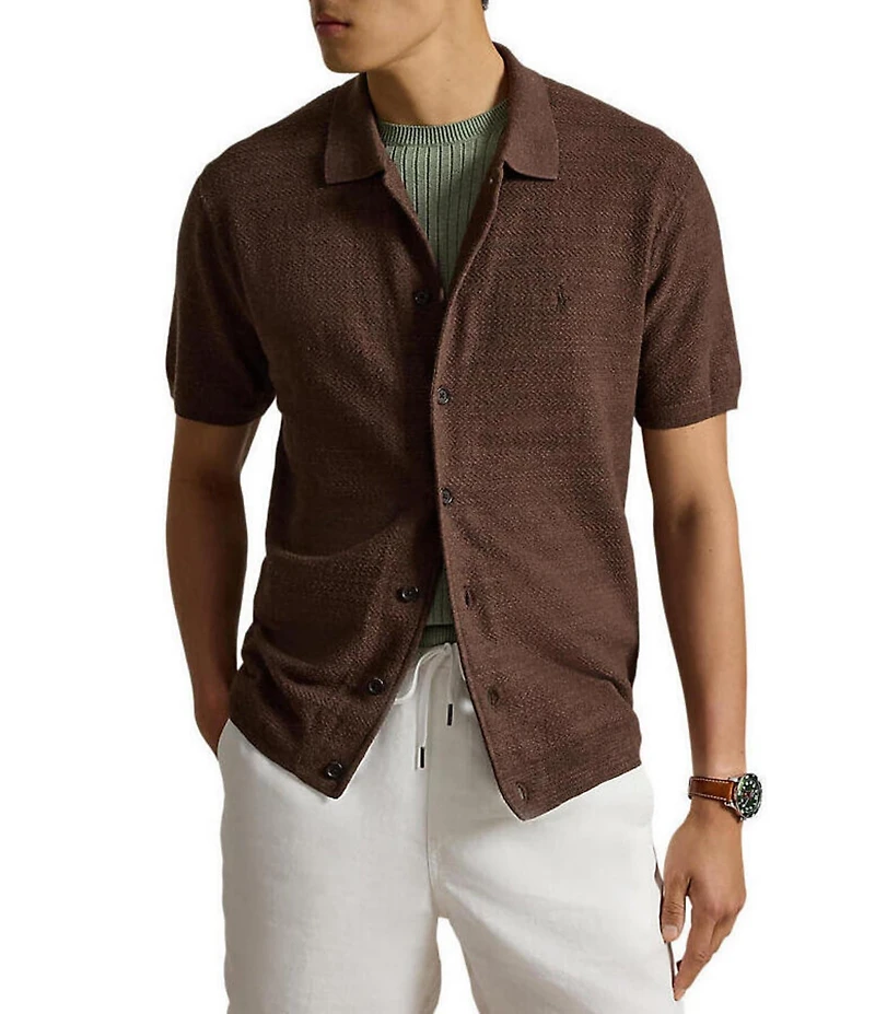 Polo Ralph Lauren Linen-Blend Woven Shirt