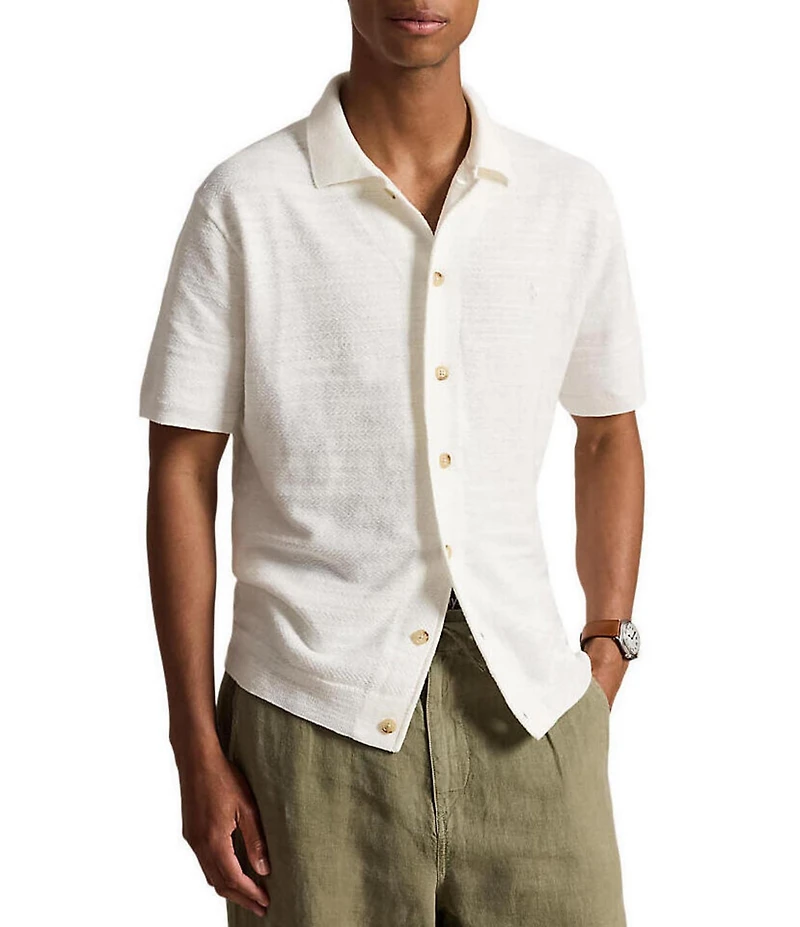 Polo Ralph Lauren Linen-Blend Woven Shirt