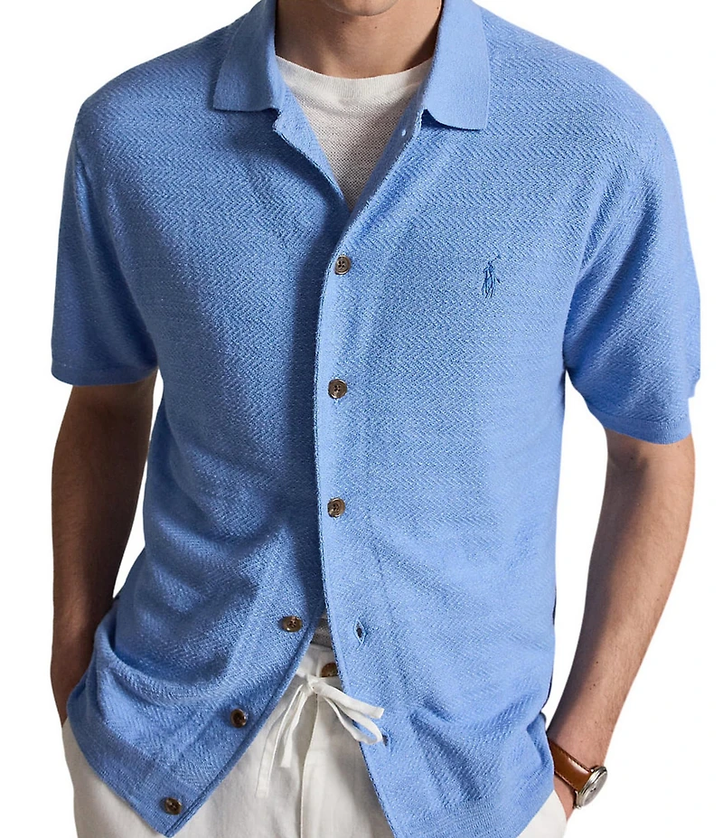 Polo Ralph Lauren Linen-Blend Woven Shirt