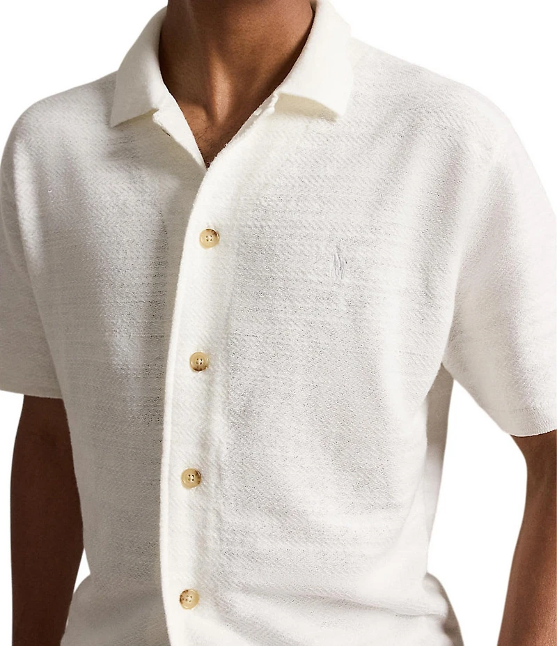 Polo Ralph Lauren Linen-Blend Woven Shirt