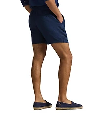 Polo Ralph Lauren Linen Polo Prepster 6#double; Inseam Shorts
