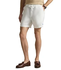 Polo Ralph Lauren Linen Polo Prepster 6#double; Inseam Shorts