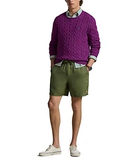 Polo Ralph Lauren Linen Polo Prepster 6#double; Inseam Shorts