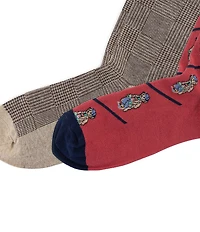 Polo Ralph Lauren Litchfield Mini Bear Socks 2-Pack
