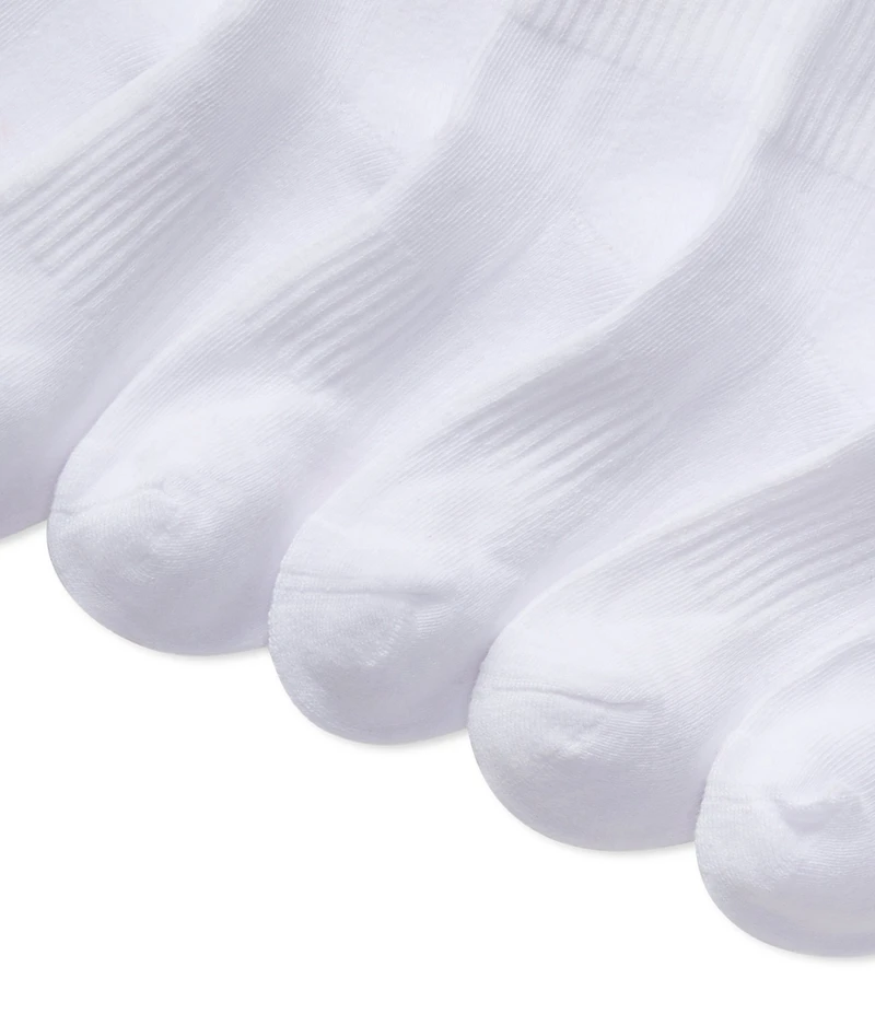 Polo Ralph Lauren Little Boys Performance Solid Cushioned Crew Socks 6-Pack