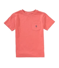 Polo Ralph Lauren Little Boys Short-Sleeve Pocket Jersey T-Shirt