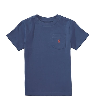 Polo Ralph Lauren Little Boys Short-Sleeve Pocket Jersey T-Shirt
