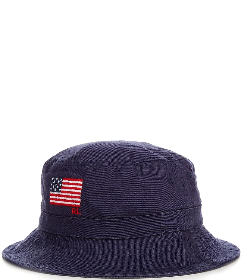Polo Ralph Lauren Little Boys Americana Twill Bucket Hat