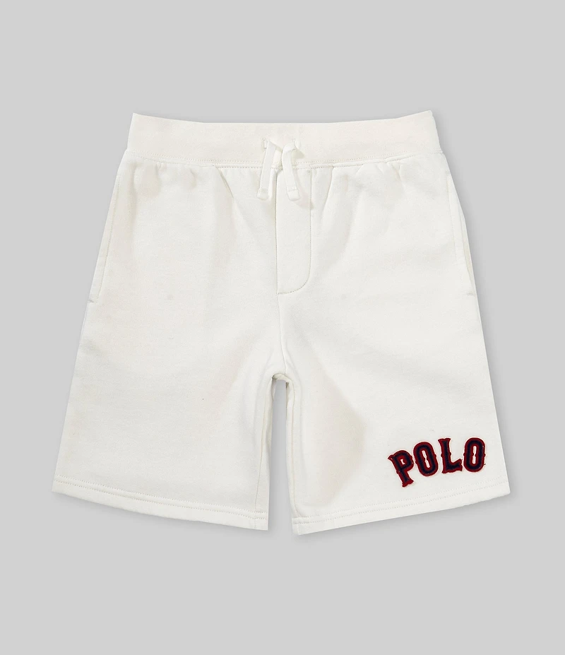 Polo Ralph Lauren Little Boys Baseball-Logo Fleece Shorts