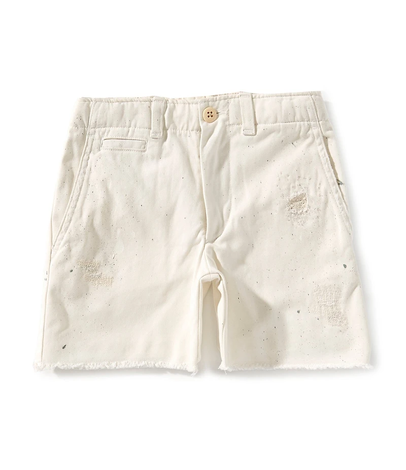 Polo Ralph Lauren Little Boys Distressed Chino Shorts