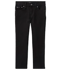 Polo Ralph Lauren Little Boys Hampton Classic Straight Black Denim Jeans
