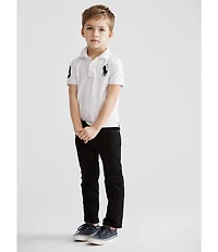 Polo Ralph Lauren Little Boys Hampton Classic Straight Black Denim Jeans
