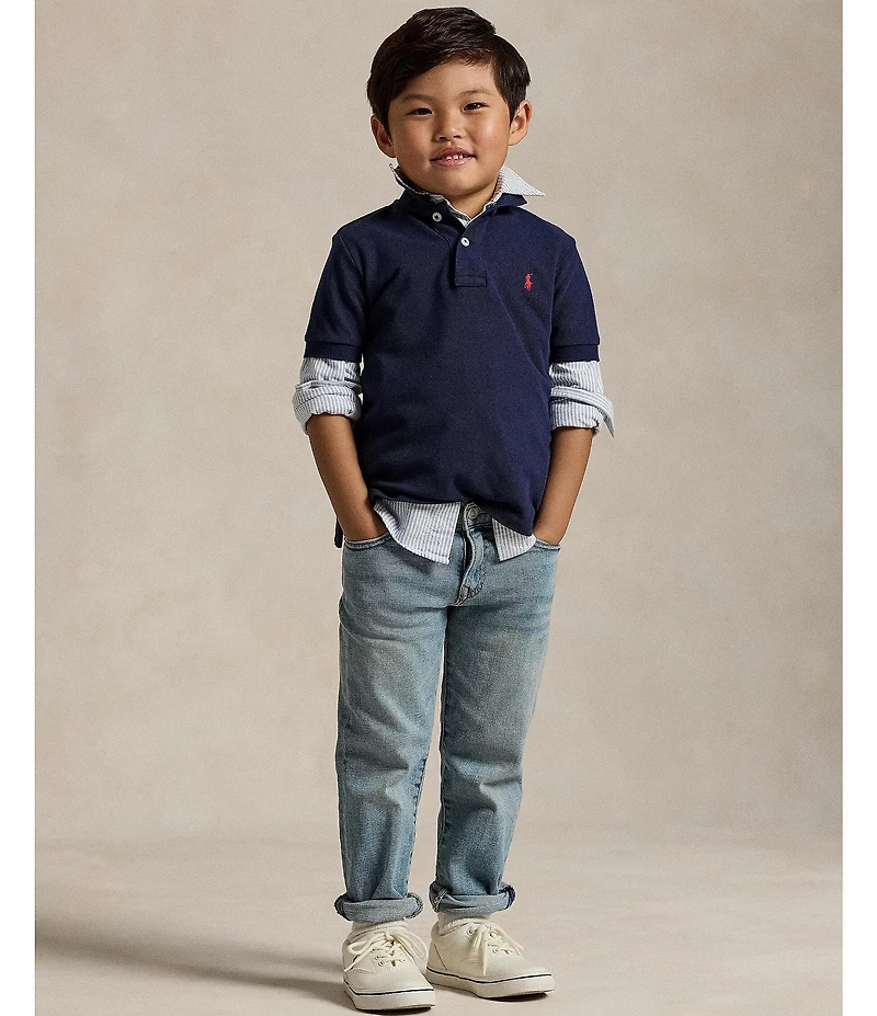 Polo Ralph Lauren Little Boys Hampton Straight Stretch Jeans