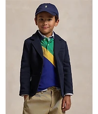 Polo Ralph Lauren Little Boys Long Sleeve Double-Knit Jacket