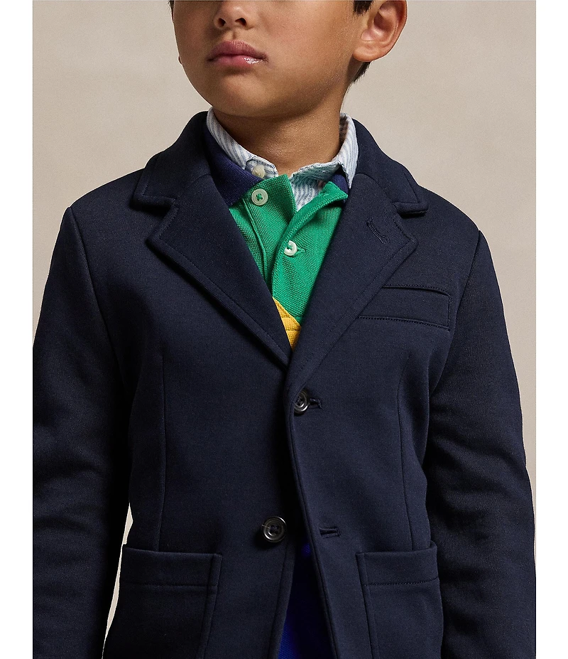 Polo Ralph Lauren Little Boys Long Sleeve Double-Knit Jacket