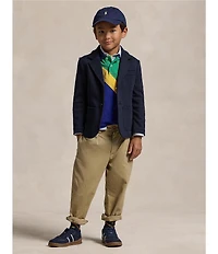 Polo Ralph Lauren Little Boys Long Sleeve Double-Knit Jacket