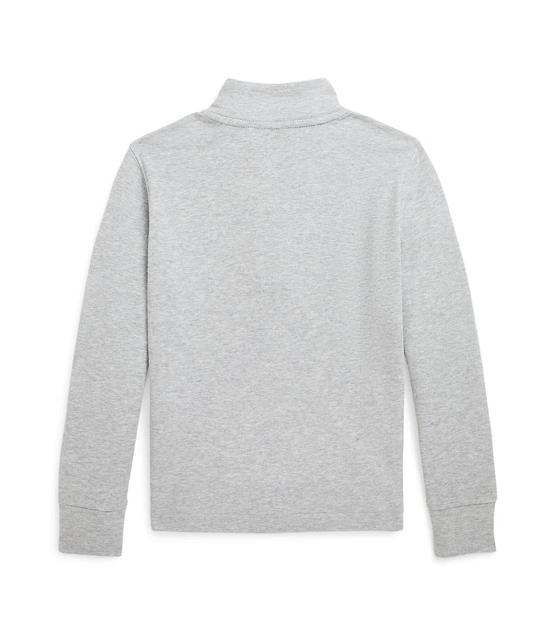 Polo Ralph Lauren Little Boys Long-Sleeve Quarter-Zip Interlock Pullover