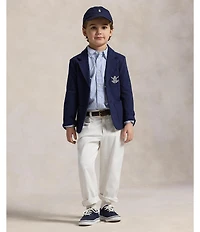 Polo Ralph Lauren Little Boys Long Sleeve Striped Seersucker Shirt