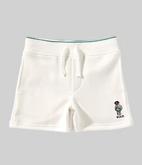 Polo Ralph Lauren Little Boys Polo Bear Fleece Shorts