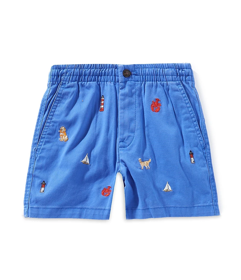 Polo Ralph Lauren Little Boys Polo Prepster Embroidered Chino Shorts