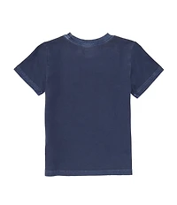 Polo Ralph Lauren Little Boys 2T-7 Short Sleeve Club Polo Cotton Jersey T-Shirt