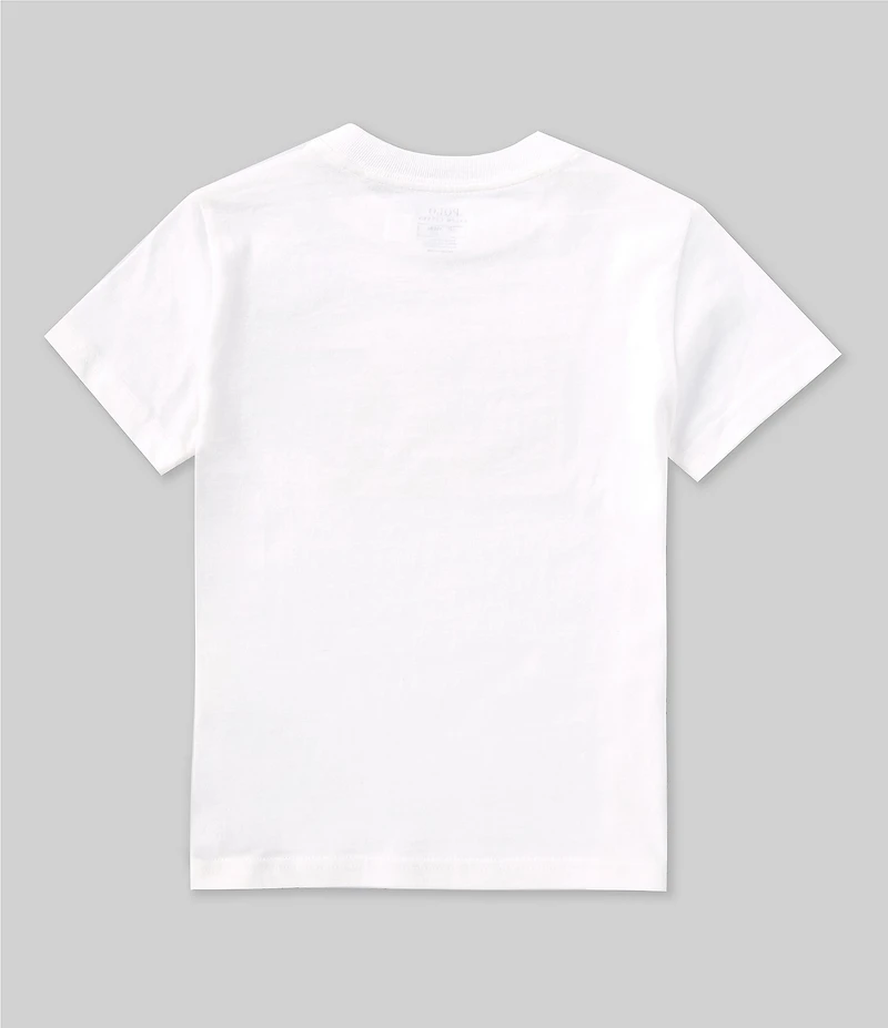 Polo Ralph Lauren Little Boys Short Sleeve U.S. Flag Graphic T-Shirt