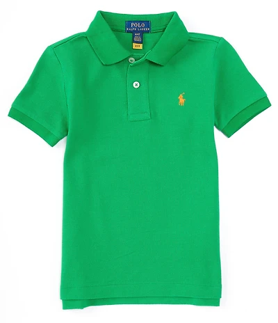 Polo Ralph Lauren Little Boys Short Sleeve Iconic Mesh Polo Shirt